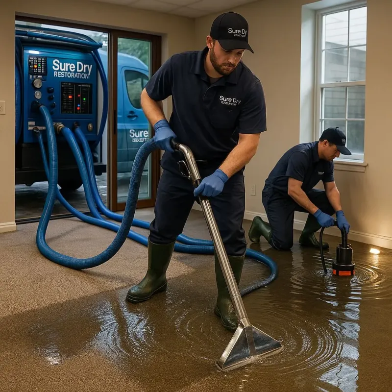 Water Extraction and Removal process in Mineral Wells, TX